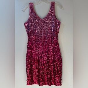 MANER Women's Glitter Sequin Dress Sz Small